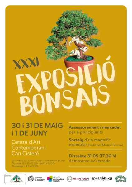 XXXI EXPOSICIÓ DE BONSAIS A SANTA COLOMA DE GRAMANET